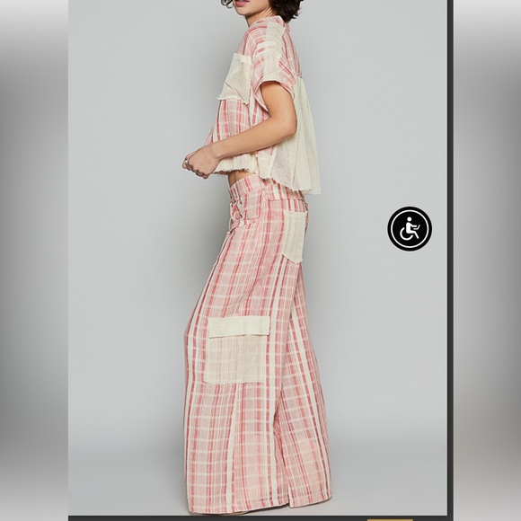 POL Striped Cargo Pants - Picture 3 of 5